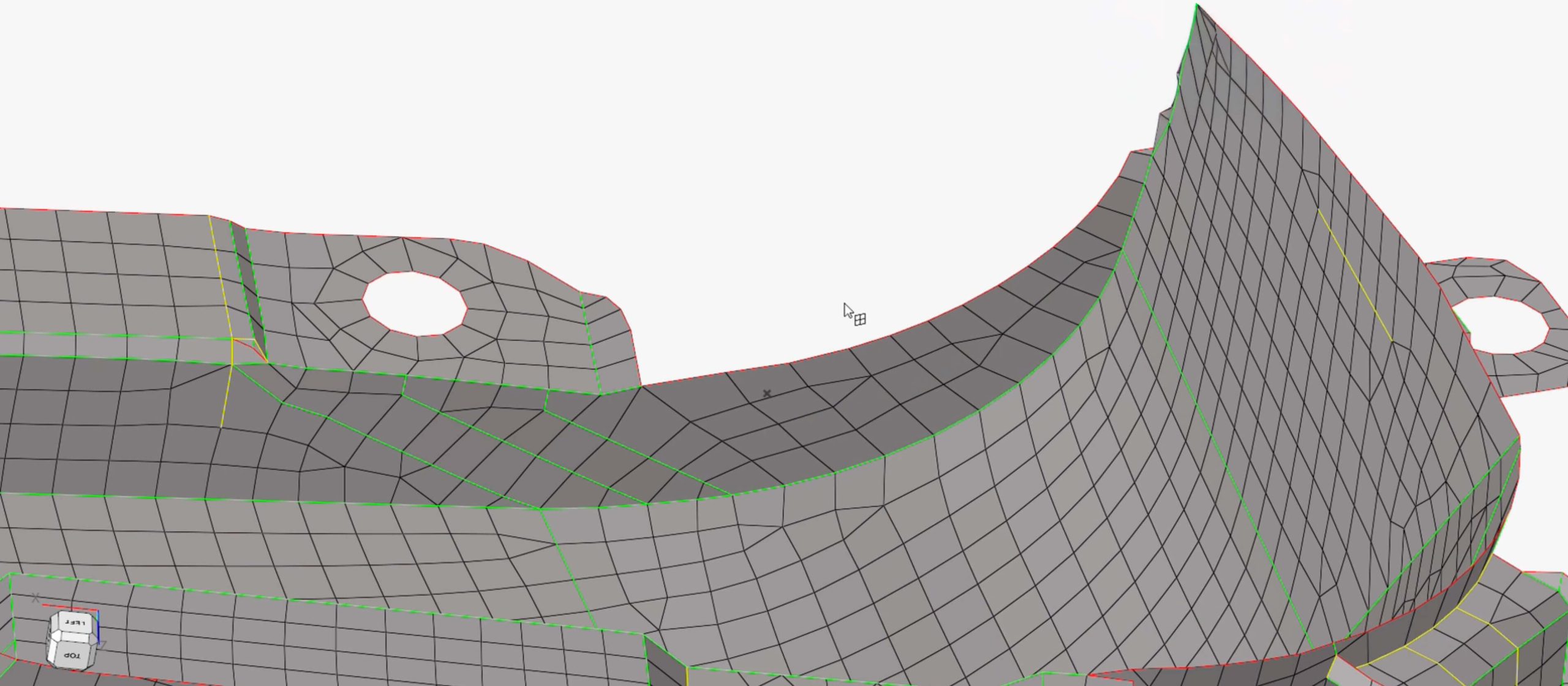 SmartCAE - Altair Hypermesh - Mesh di alta qualità e controllo avanzato
