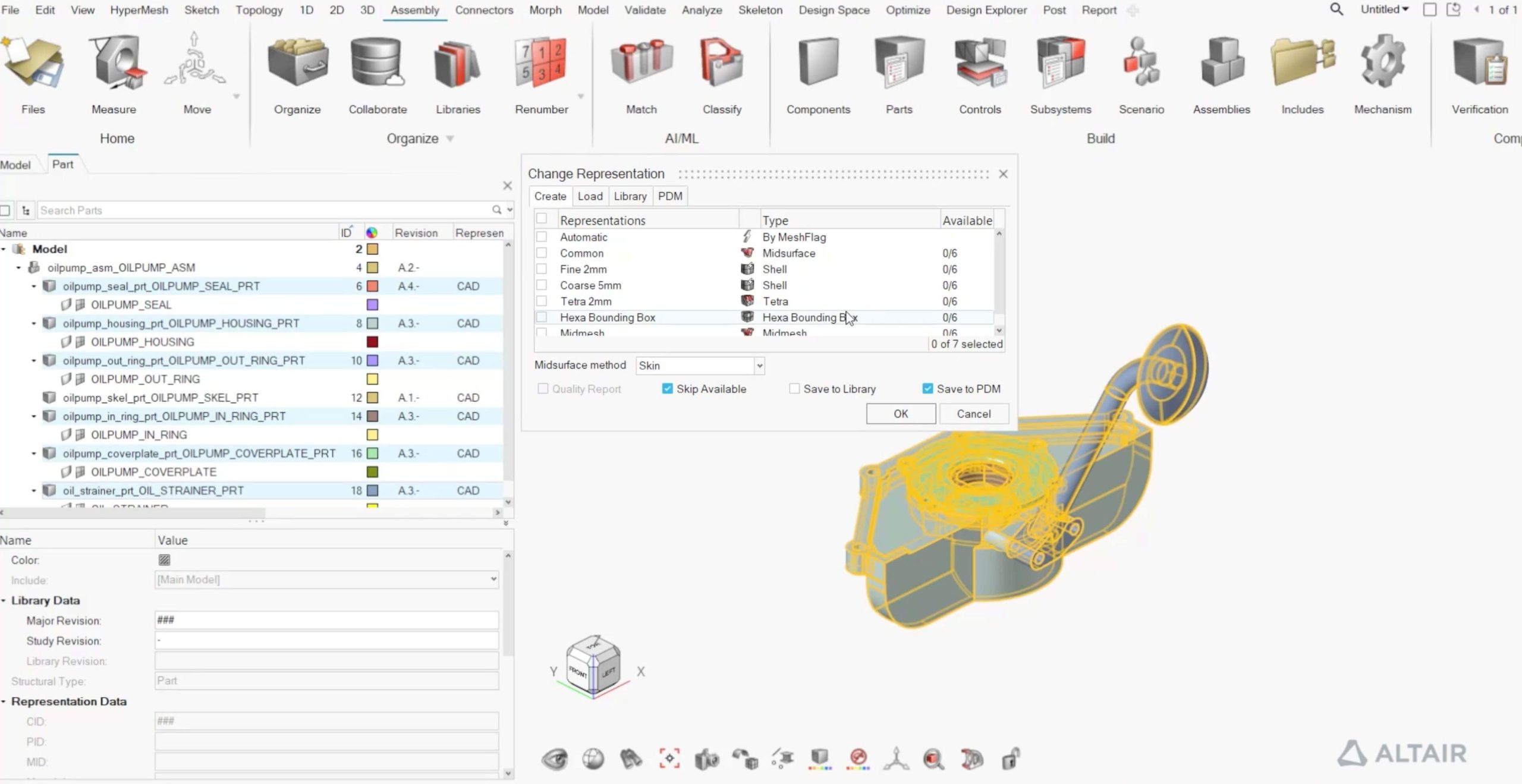 SmartCAE - Altair Hypermesh - Integrazione con sistemi PDM e tracciabilità delle revisioni